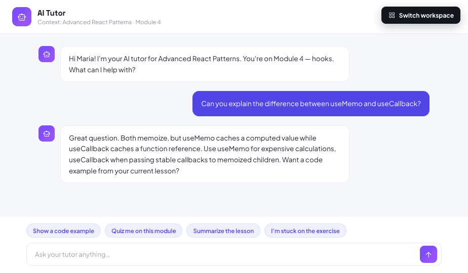 AI tutor